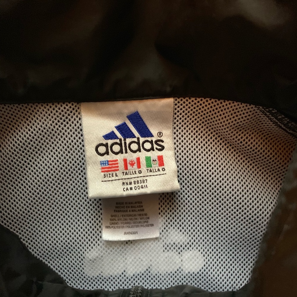 adidas windbreaker mens L - Picture 5 of 5
